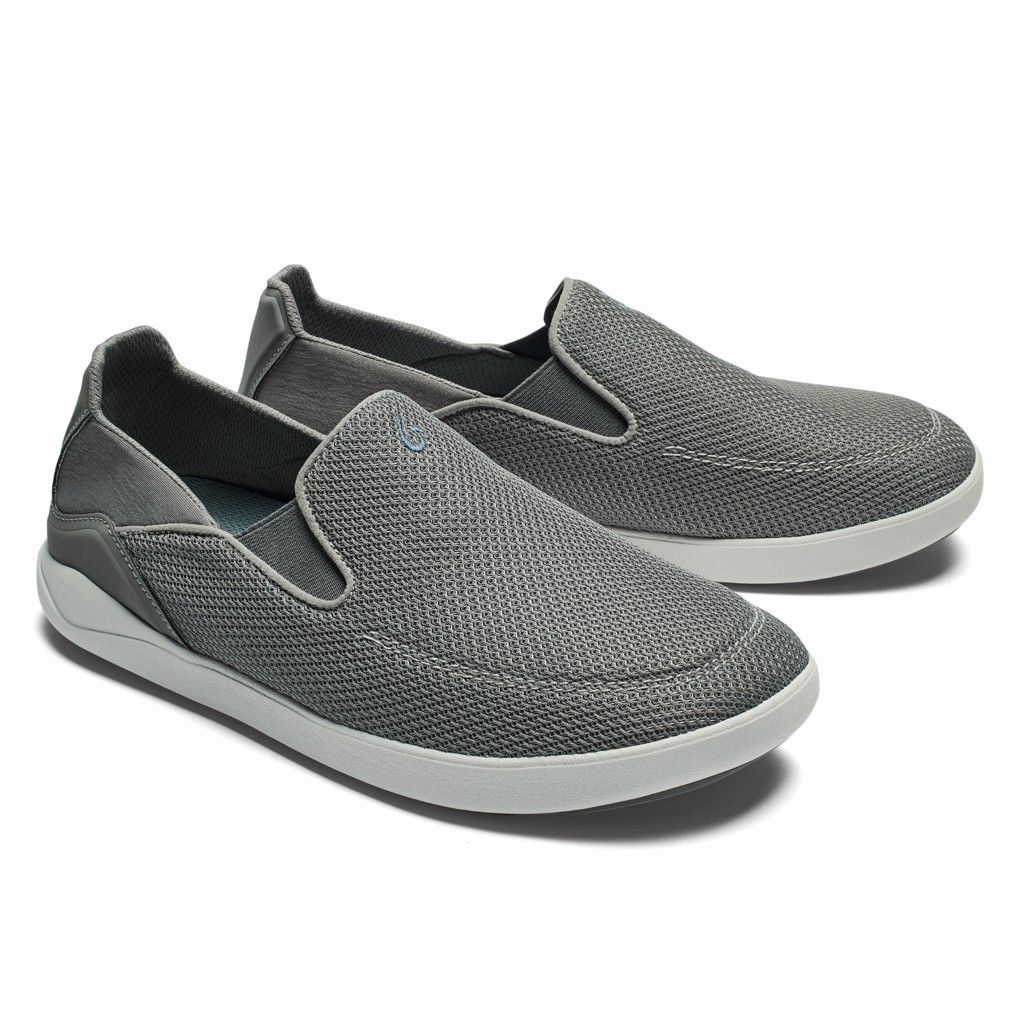 Olukai Men's Nohea Pae Slip On Shoe - Fog US305-482